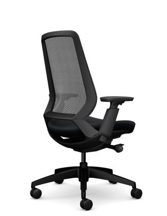 Крісло OKAMURA ABILIS CF ALL BLACK для оператора 2