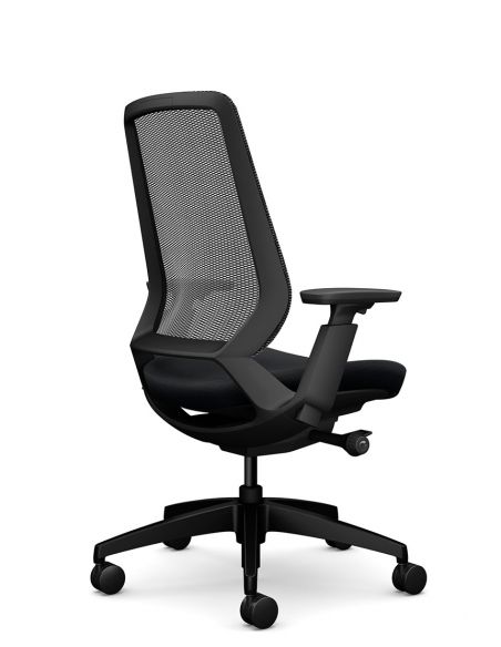 Крісло OKAMURA ABILIS CF ALL BLACK для оператора