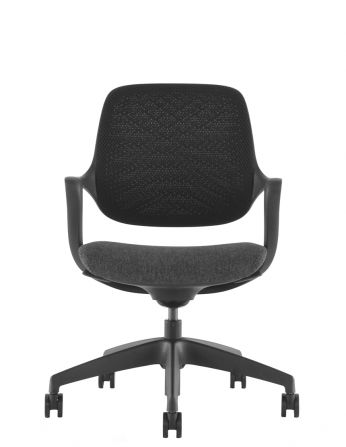 Крісло KRESLALUX NIRO-D01 BLACK, для відвідувача 2