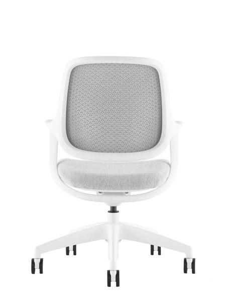 Крісло KRESLALUX NIRO-D02 WHITE, для відвідувача