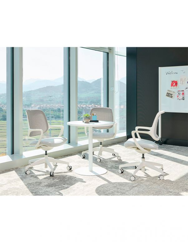 Крісло KRESLALUX NIRO-D02 WHITE, для...