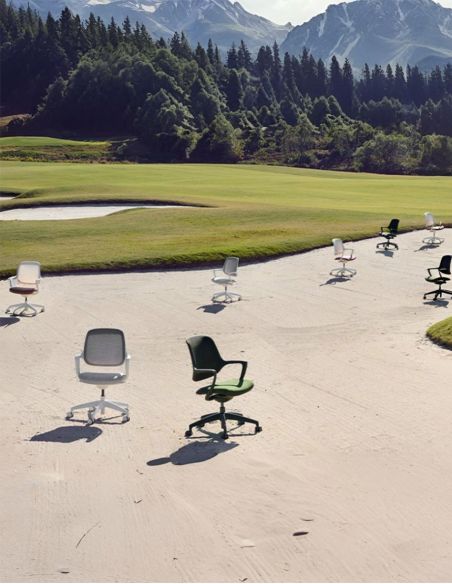 Крісло KRESLALUX NIRO-D02 WHITE, для відвідувача