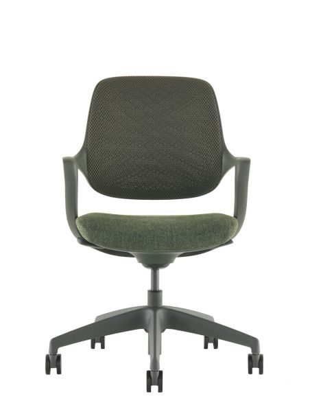 Крісло KRESLALUX NIRO-D34 GREEN, для відвідувача