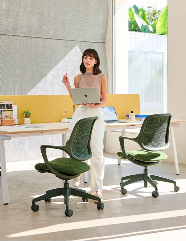 Крісло KRESLALUX NIRO-D34 GREEN, для...