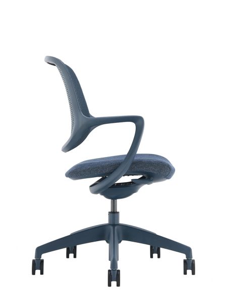 Крісло KRESLALUX NIRO-D36 BLUE, для відвідувача