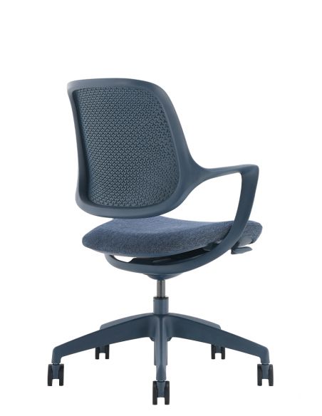 Крісло KRESLALUX NIRO-D36 BLUE, для відвідувача