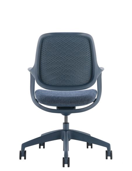 Крісло KRESLALUX NIRO-D36 BLUE, для відвідувача