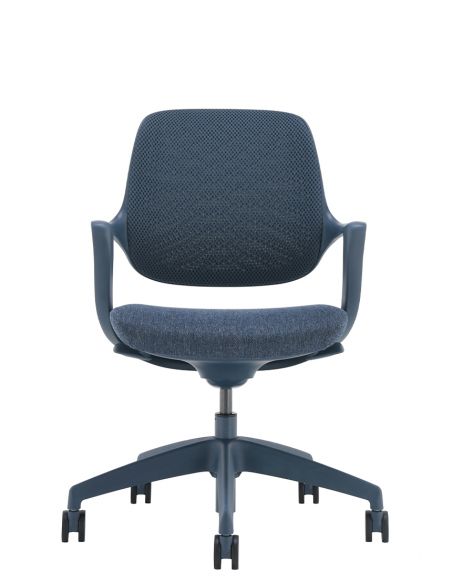 Крісло KRESLALUX NIRO-D36 BLUE, для відвідувача