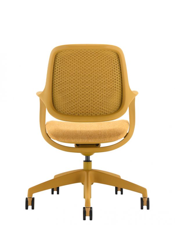 Крісло KRESLALUX NIRO-D37 YELLOW, для...