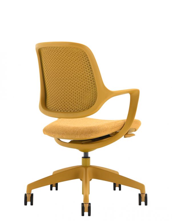 Крісло KRESLALUX NIRO-D37 YELLOW, для...