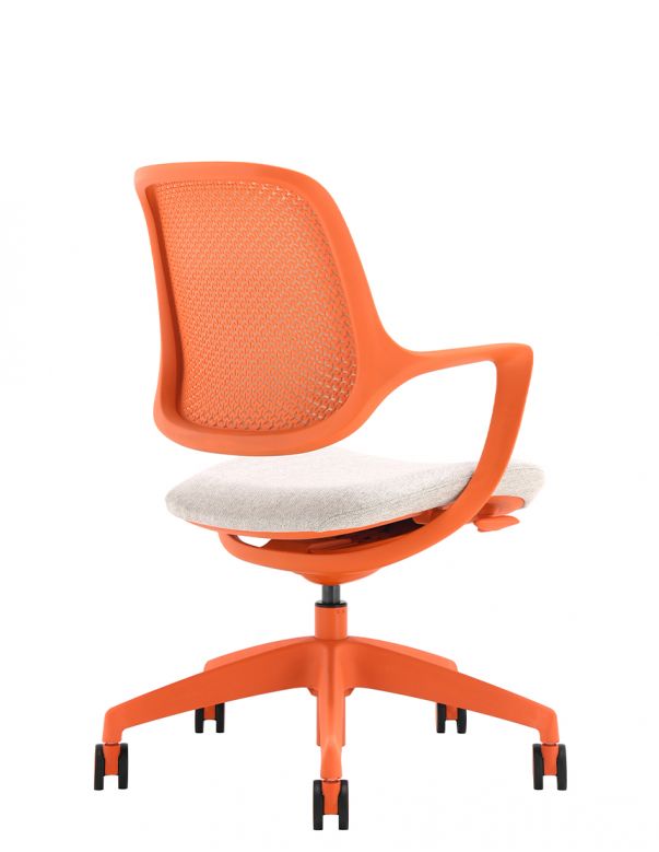 Крісло KRESLALUX NIRO-D38 ORANGE, для...