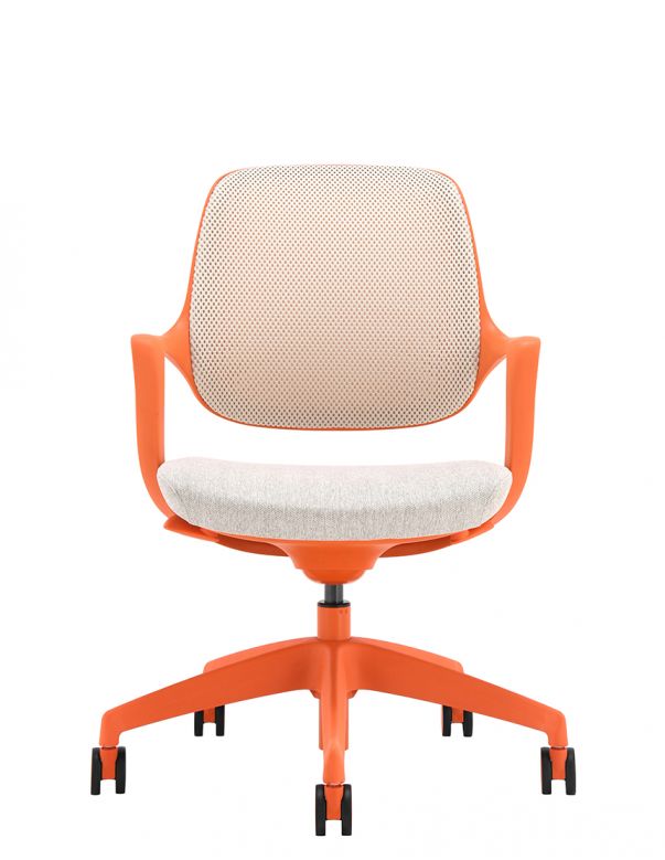 Крісло KRESLALUX NIRO-D38 ORANGE, для...