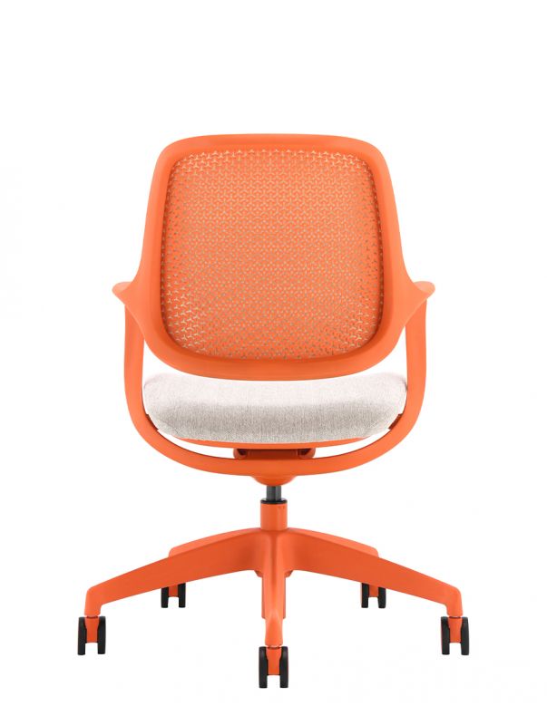 Крісло KRESLALUX NIRO-D38 ORANGE, для...