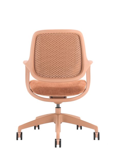 Крісло KRESLALUX NIRO-D39 MOCHA PEACH, для відвідувача