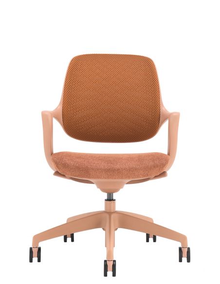 Крісло KRESLALUX NIRO-D39 MOCHA PEACH, для відвідувача