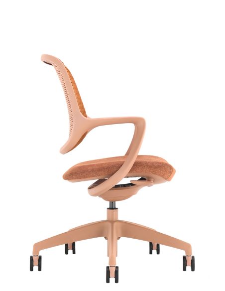 Крісло KRESLALUX NIRO-D39 MOCHA PEACH, для відвідувача