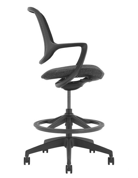 Барне крісло KRESLALUX BARSTOOL NIRO-D01 BLACK