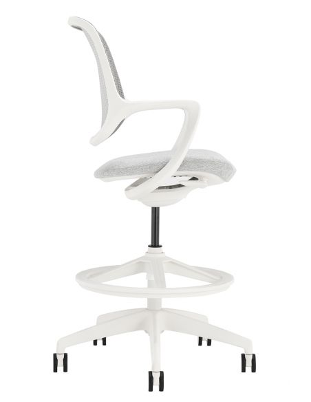 Барне крісло KRESLALUX BARSTOOL NIRO-D02 WHITE