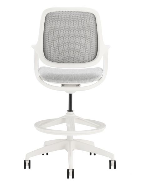 Барне крісло KRESLALUX BARSTOOL NIRO-D02 WHITE