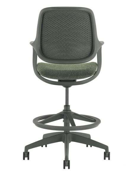Барне крісло KRESLALUX BARSTOOL NIRO-D34 GREEN