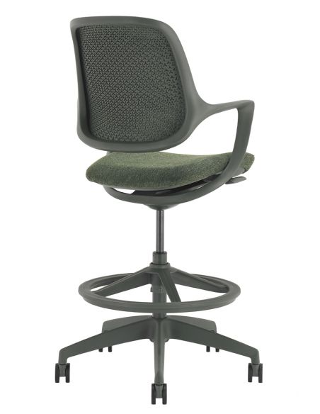 Барне крісло KRESLALUX BARSTOOL NIRO-D34 GREEN