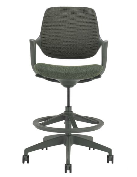 Барне крісло KRESLALUX BARSTOOL NIRO-D34 GREEN