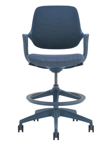 Барне крісло KRESLALUX BARSTOOL NIRO-D36 BLUE
