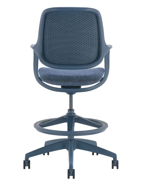 Барне крісло KRESLALUX BARSTOOL NIRO-D36 BLUE