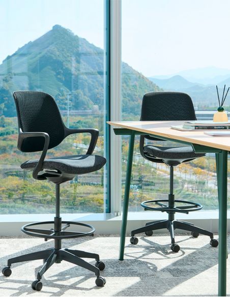 Барне крісло KRESLALUX BARSTOOL NIRO-D36 BLUE