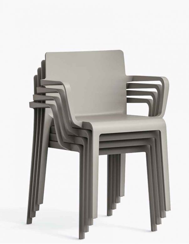 Стілець PEDRALI VOLT 675 Сірий