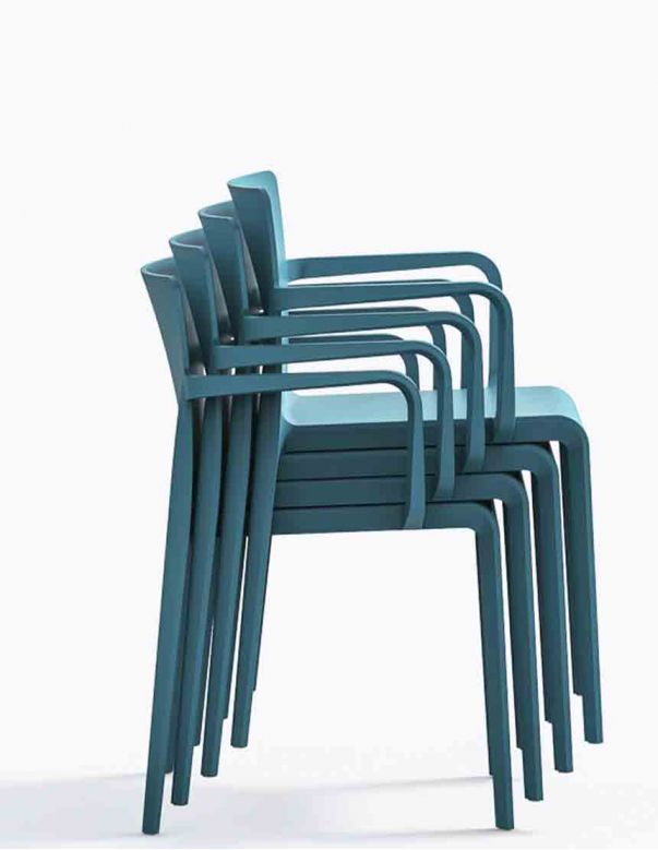 Стілець PEDRALI VOLT 675 Блакитний