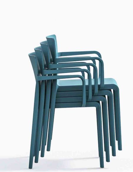 Стілець PEDRALI VOLT 675 Блакитний