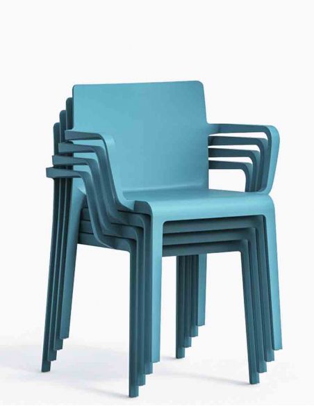Стілець PEDRALI VOLT 675 Блакитний