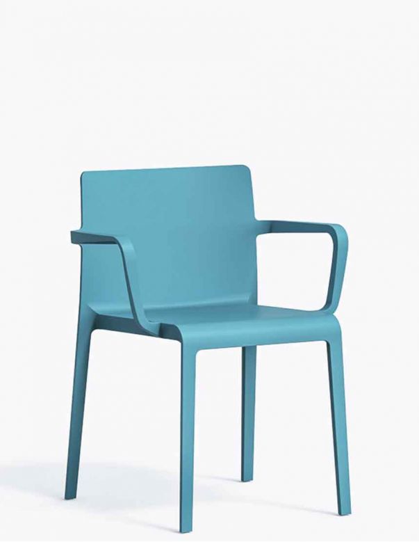 Стілець PEDRALI VOLT 675 Блакитний