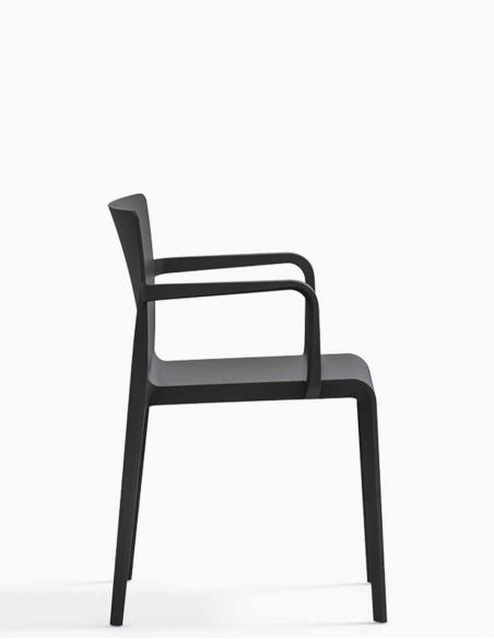 Стілець PEDRALI VOLT 675 Графітовий