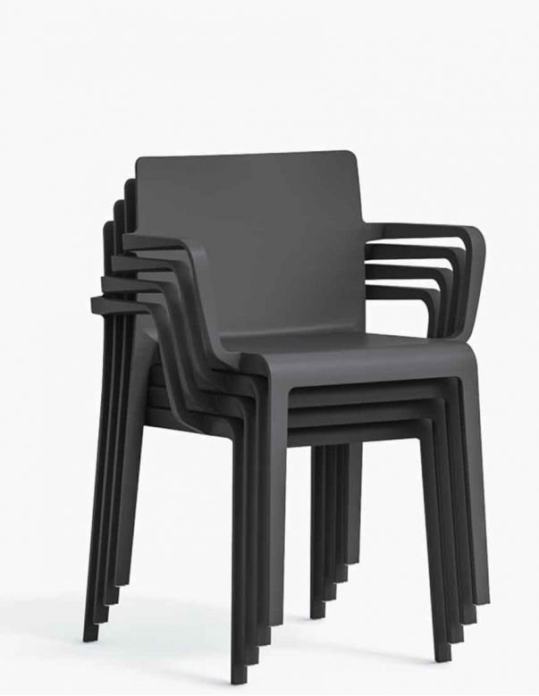 Стілець PEDRALI VOLT 675 Графітовий