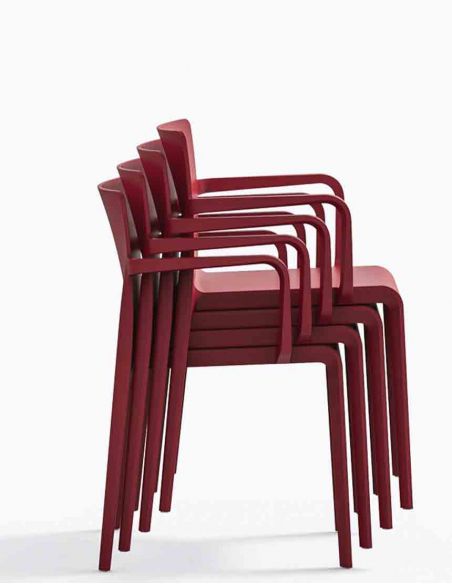 Стілець PEDRALI VOLT 675 Червоний