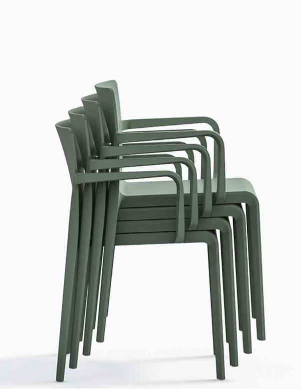 Стілець PEDRALI VOLT 675 Зелений