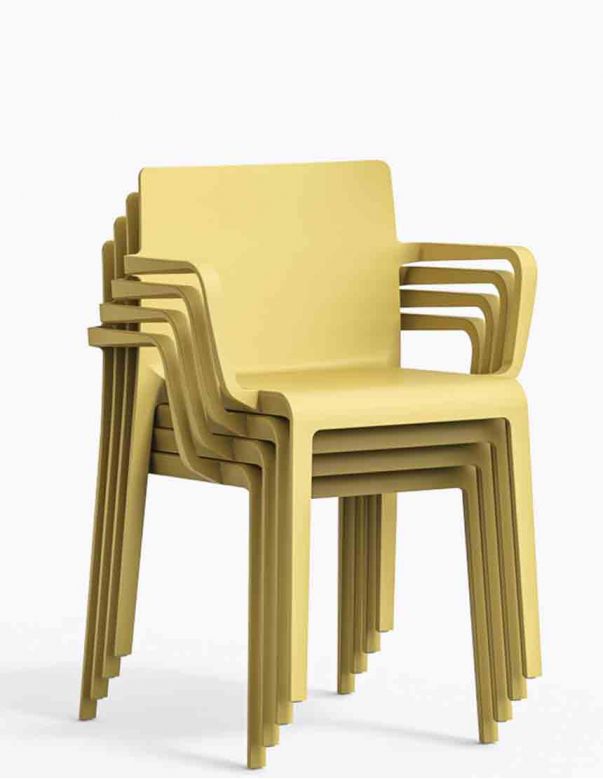 Стілець PEDRALI VOLT 675 Жовтий