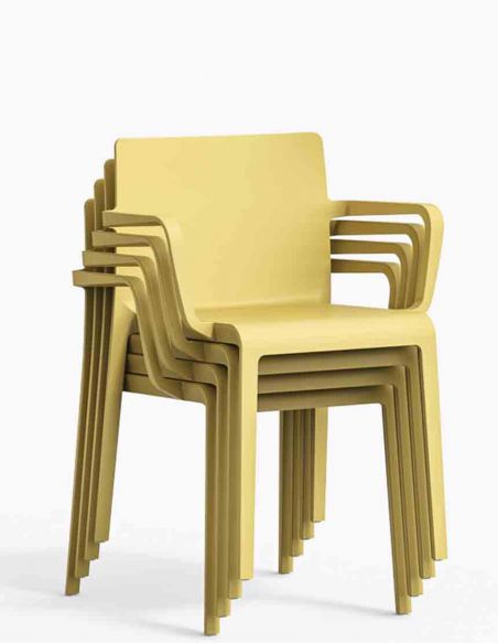 Стілець PEDRALI VOLT 675 Жовтий