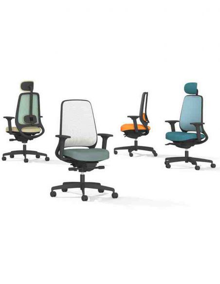 Крісло ROVO R22 6050 EB ергономічне, з ерго-балансом