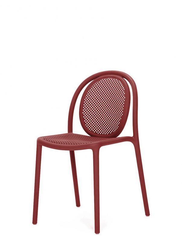Стілець PEDRALI REMIND 3730 RO червоний