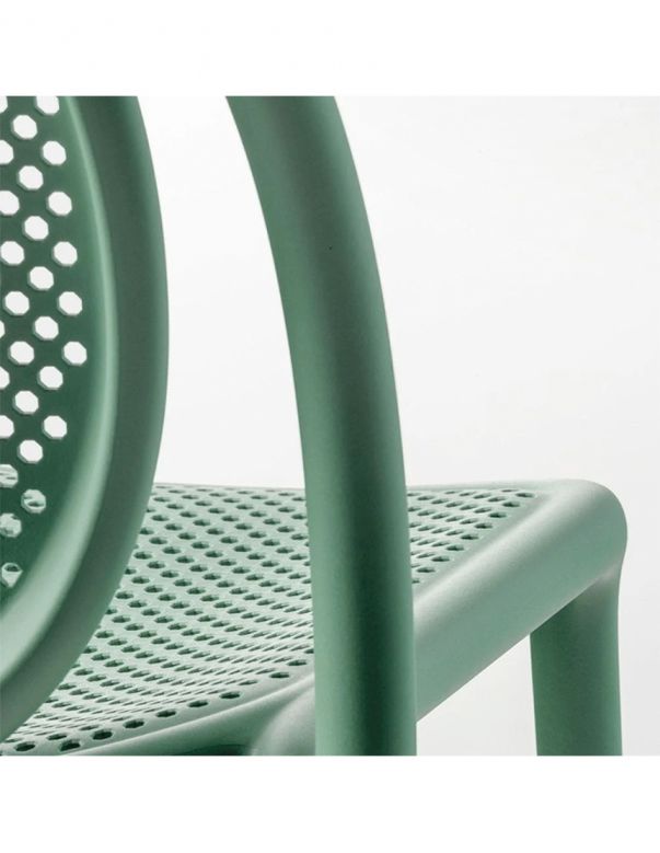 Стілець PEDRALI REMIND 3730 VE зелений