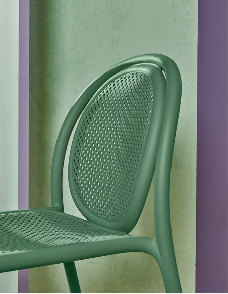 Стілець PEDRALI REMIND 3730 VE зелений
