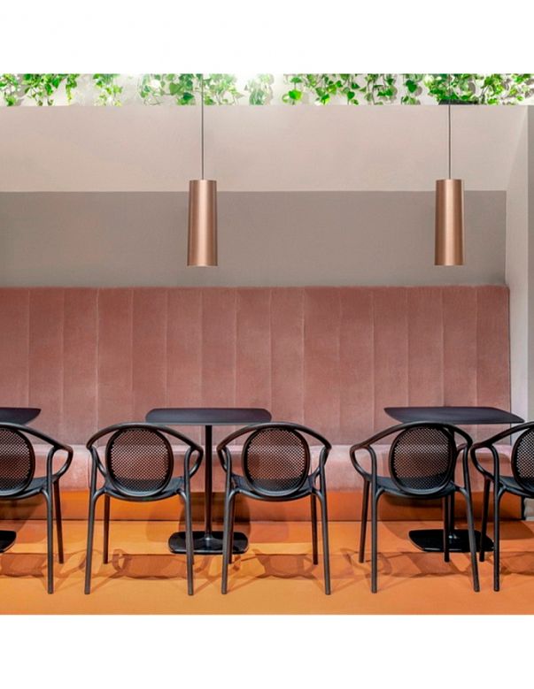 Стілець PEDRALI REMIND 3730 NE чорний