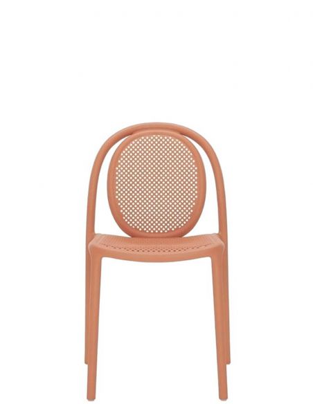 Стілець PEDRALI REMIND 3730 TE помаранчевий