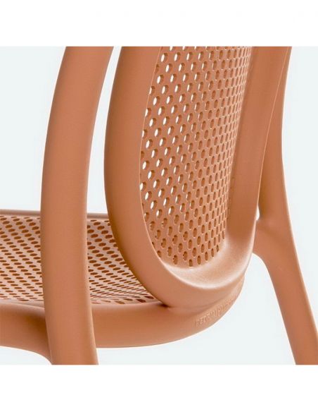 Стілець PEDRALI REMIND 3730 TE помаранчевий