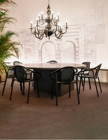 Стілець PEDRALI REMIND 3735 NE чорний