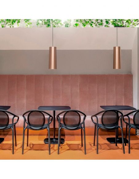 Стілець PEDRALI REMIND 3735 NE чорний