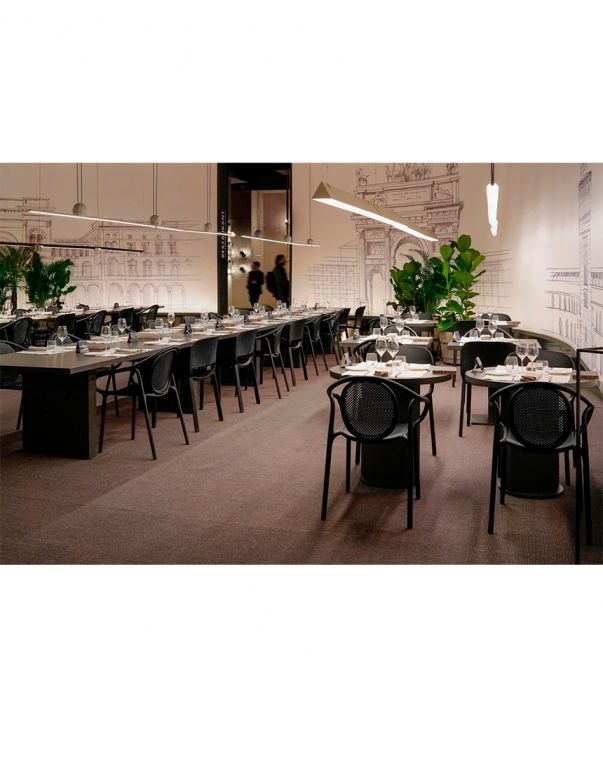 Стілець PEDRALI REMIND 3735 NE чорний